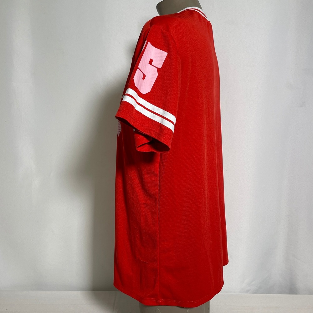 Formula 1 F1 Racing Division Hybrid Apparel Red Pit Crew Jersey Women's MEDIUM - Picture 7 of 12